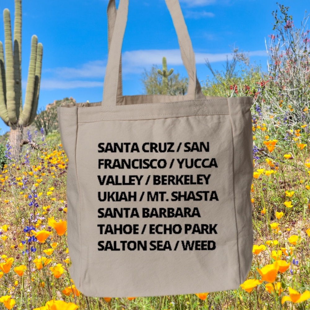 California City Names Tote Bag